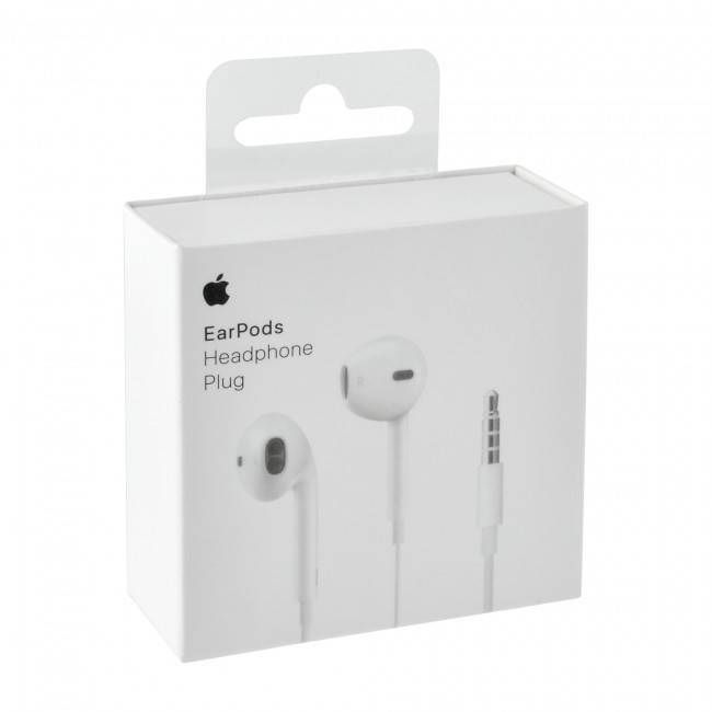 Kõrvaklapid Apple Earpods Headphone 3,5mm White