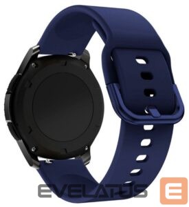 Strap iLike  Strap TYS smartwatch band for watches universal 20mm Dark Blue