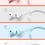 Wired headphones Remax Universal WI380 White