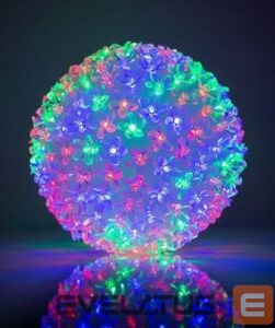 Virtene iekštelpām KL  50 LED bumbinas 2 color in 1 ball Multi Color