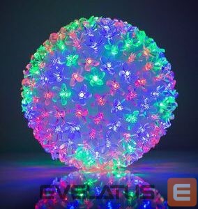 Sisevalgustid KL  50 LED bumbinas 2 color in 1 ball Multi Color
