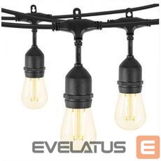 Virtene āra lietošanai N/A  160 LED ielas lampiņas (7 diodi 1 lampiņa) L-168 Warm White