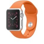 Siksniņa Tactical Apple Silicone Band for Apple Watch 40mm / 38mm Orange