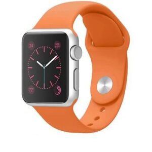 Dirželis Tactical Apple Silicone Band for Apple Watch 40mm / 38mm Orange
