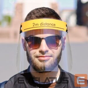 Näokaitse iLike - Face Shield 0.3mm with sponge 