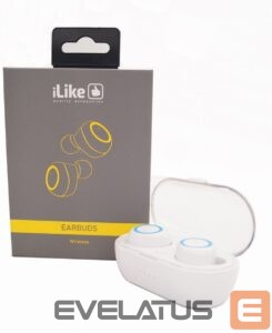 Wireless headphones iLike  Bluetooth Earbuds IBE01 White