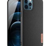 Чехол на заднюю панель Dux Ducis Apple Phone 12 Pro Max Fino case covered with nylon material Black