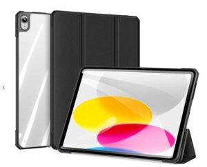 Book case Dux Ducis  Copa case for iPad 10.9'' 2022 (10 gen.) smart cover stand Black