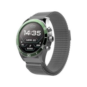 Viedpulksteni Forever  Smartwatch AMOLED ICON AW-100 Green