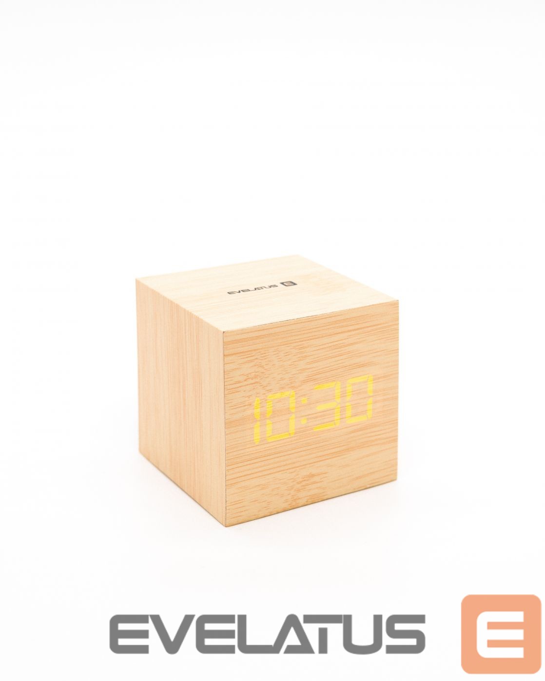 Wall and interior clocks Evelatus - Evelatus Multifunctional Clock EMC02 Yellow