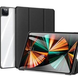 Kaaned Dux Ducis Apple Copa case for iPad Pro 12.9 2021/2020/2018 smart cover Black