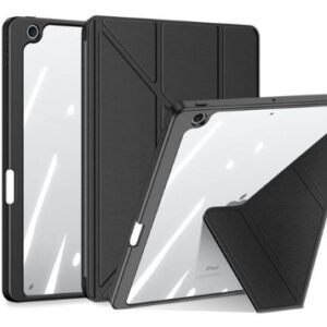 Kaaned Dux Ducis  Magi case for iPad 10.9 2022 (10 gen.) cover with stylus holder smart cover stand Black