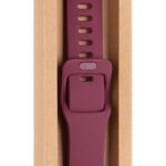 Siksniņa Tactical Apple Watch 38mm / 40mm Silicone Band with Buckle Wine Red