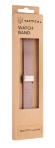 Dirželis Tactical Apple Watch 38/40/41mm Slim Stainless Steel Strap Rose