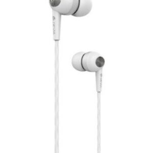Kõrvaklapid Devia  Wired earphones Kintone jack 3,5mm white White