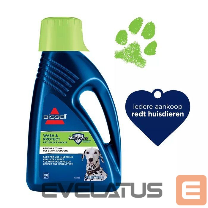 Vacuum cleaner accessory Bissell Wash & Protect Pet Formula 1500 ml, 1 pc(s)