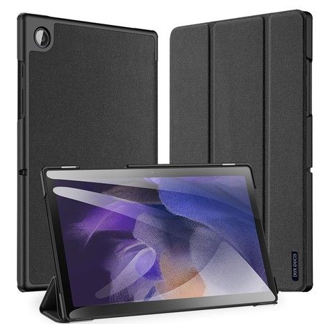 Kaaned Dux Ducis Samsung Galaxy Tab A8 10.5 2021 Foldable Cover Tablet Case with Smart Black