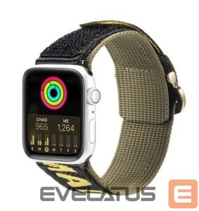 Strap Dux Ducis  Strap (Outdoor Version) strap Apple Watch Ultra, SE, 8, 7, 6, 5, 4, 3, 2, 1 (49, 45, 44, 42 mm) Black Yellow