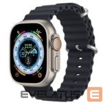 Strap Dux Ducis  Strap Watch Strap 8 / 7 / 6 / 5 / 4 / 3 / 2 / SE (41 / 40 / 38mm) Silicone Band Bracelet Grey