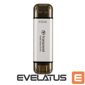 Cietais disks SSD Transcend  SSD USB-C 512GB EXT./TS512GESD300S 