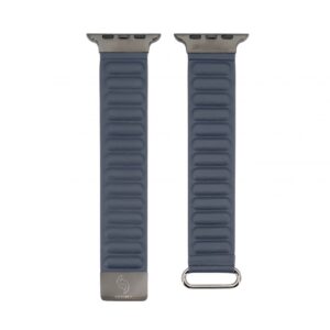 Rihm Connect  Watch 38/40/41mm cortical back buckle magnetic suction Watch Straps Indigo Blue