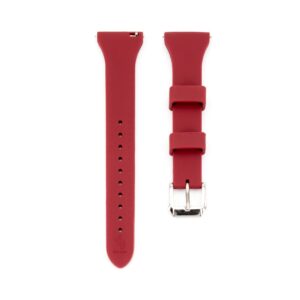 Rihm Connect  22mm T-buckle Silicone Loop Watch Strap (130mm M/L) Plum