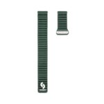 Rihm Connect  20mm Flat head Leather - Silicone Loop Magnetic Watch Strap (130mm M/L) Forest Green
