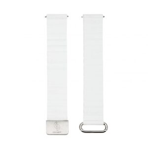Strap Connect  20mm Cortical back buckle magnetic suction Watch Straps (130mm M/L) White