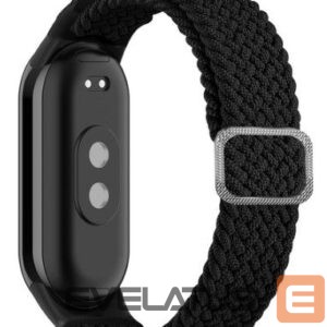 Rihm iLike  Mi Band 8 wristband bracelet Braided fabric strap Black