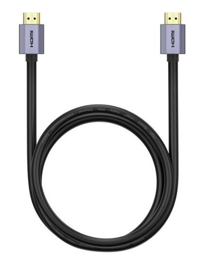 Kaabel Baseus High Definition Series HDMI 2.0 4K 60Hz 1.5m cable black (WKGQ020101) Black