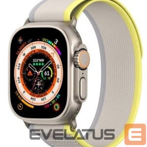 Rihm Dux Ducis  Sport Velcro Strap for Apple Watch 9 / 8 / 7 / 6 / SE / 5 / 4 / 3 / 2 / 1 (38, 40, 41 mm) Yellow