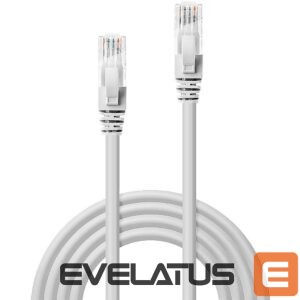 Commutator LINDY  CABLE CAT6 U/UTP 0.5M/WHITE 48091 