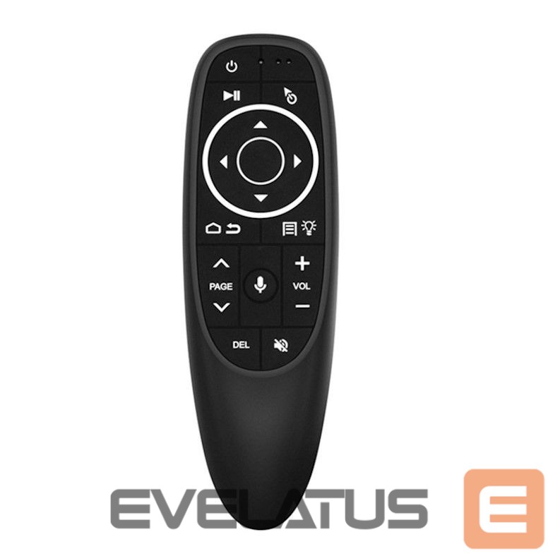 Other Computer Accessory iLike G10s Pro Universal Smart TV Air Mouse - Wireless / IR Remote Voice Assistant & Gyroscope & LED Black Blue