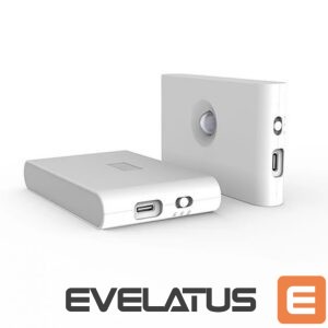 Desc lamp Elight  T1 Wall Fix Double Projection Led 1W battery Lamp 2700K with mooving / dusk sensor USB-C White