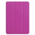 Knygos tipo dėklas iLike  Galaxy Tab A7 Lite 8.7 T200 / T225 Tri-Fold Eco-Leather Stand Case Purple