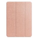 Knygos tipo dėklas iLike  Galaxy Tab A8 10.5 X200 Tri-Fold Eco-Leather Stand Case Rose Gold