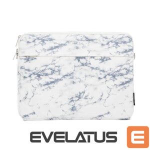 Portatīvo datoru soma iLike  15-16 Inches Fabric Laptop Bag With Strap Marble White