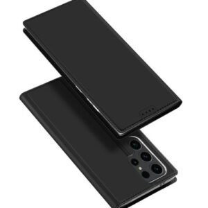 Kaaned - kaaned Dux Ducis Samsung Galaxy S24 Ultra with flap Skin Pro case Black
