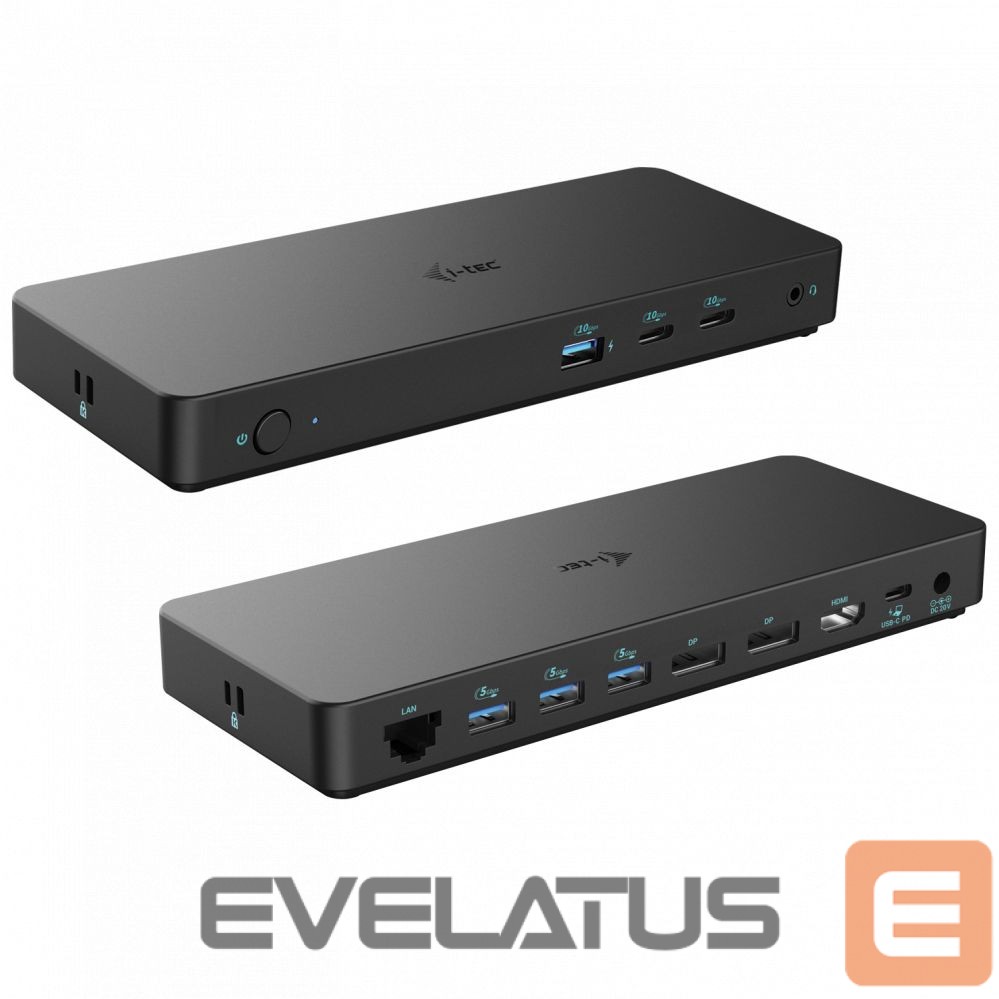 Computer accessories I-TEC I-TEC USB-C Triple 4K DS Gen2 PD 100W