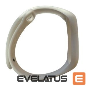 Dirželis iLike  Silicone Strap Mi Band 5 / 6 / 7  (18x250mm) White