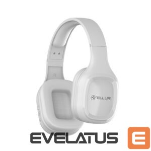Belaidės ausinės Tellur  Bluetooth Over-Ear Headphones Pulse White