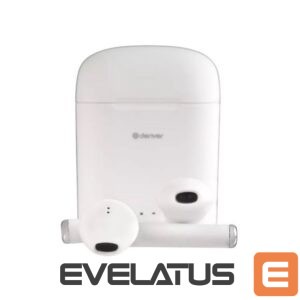 Bezvadu austiņas Denver  TWE-46 White