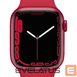 Nutikell Apple  Watch Series 7 GPS, 41mm (PRODUCT)RED Aluminium Case with Sport Band - Regular (PRODUCT) Red