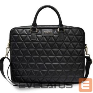 Laptop Bag Guess  Guess Quilted bag for a 16" laptop - black 