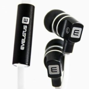 Wired headphones Evelatus  Hands Free EEP01 with mic Black