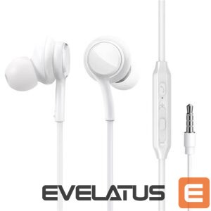 Wired headphones Joyroom  Wired Series In-Ear Wired Earbuds  3.5mm White