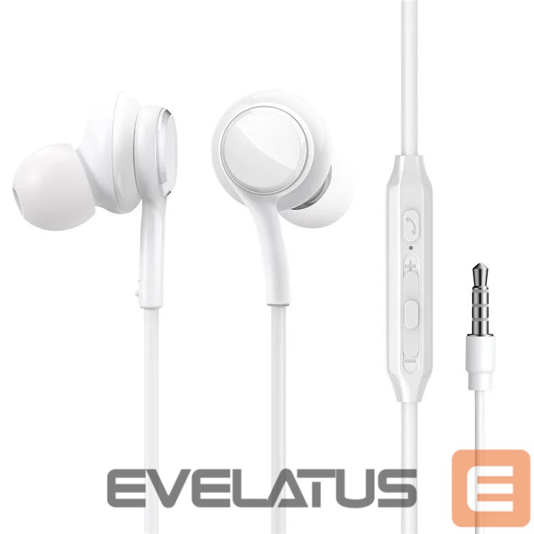 Kõrvaklapid Joyroom Wired Series In-Ear Wired Earbuds 3.5mm White