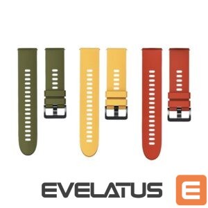 Dirželis Xiaomi  Mi Watch Strap (3-Pack) Thermoplastic Polyurethane Olive/Yellow/ Orange