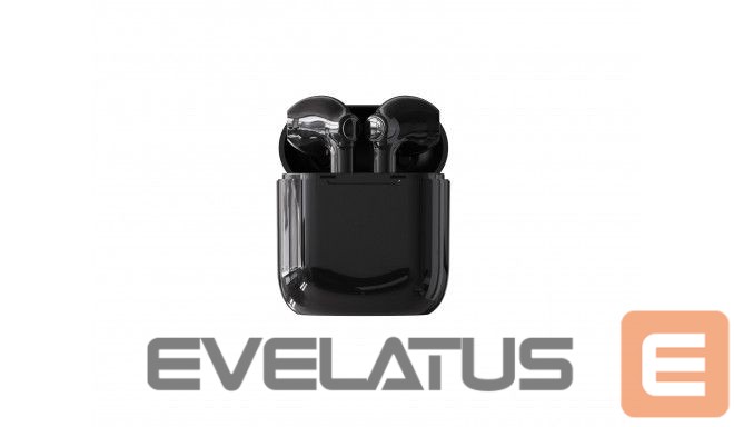 Belaidės ausinės Denver TWE-39B black