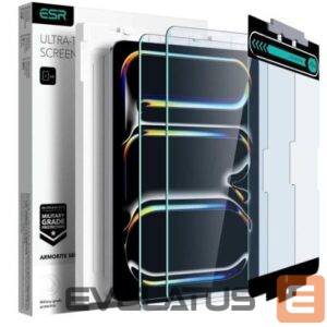 Aizsargstikls iLike Apple ESR Armorite tempered glass for iPad Pro 13'' 2024 - 2 pcs. Transparent